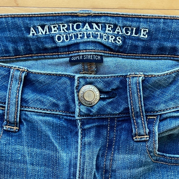 ~American Eagle ~ Jeans ~ Jegging ~ Super Stretch ~ 4 Long - Picture 5 of 9